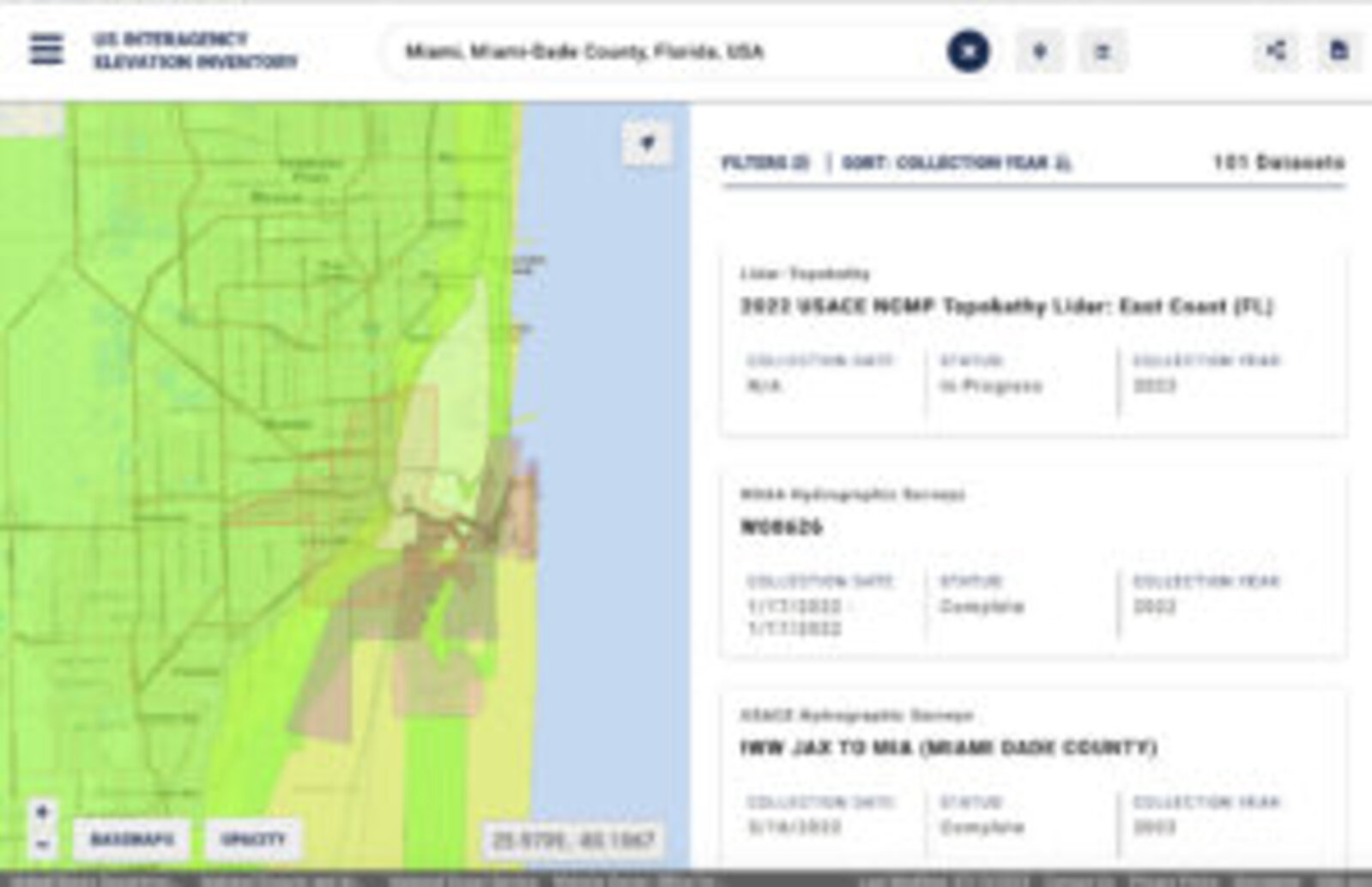 Elevation Data Inventory Modernization