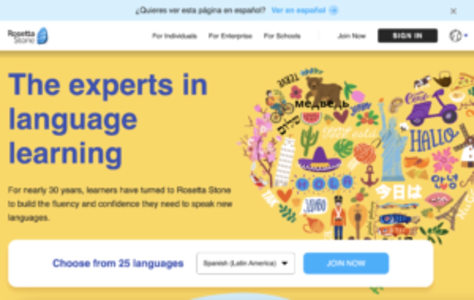 Rosetta Stone Global Platform
